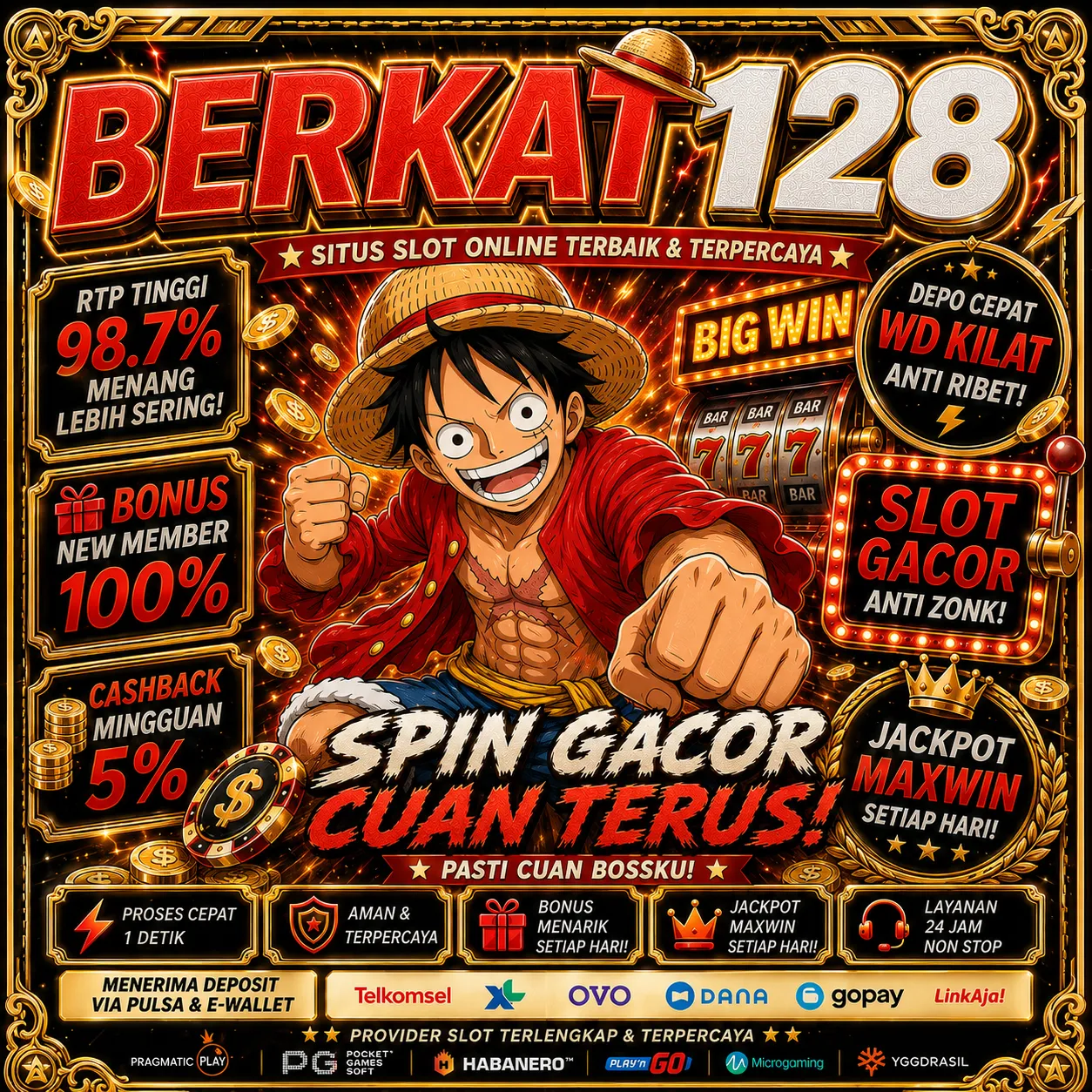 BERKAT128Banner